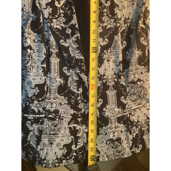 One of a kind Art to Wear Blazer Jacket Navy XS - Picture 11 of 12